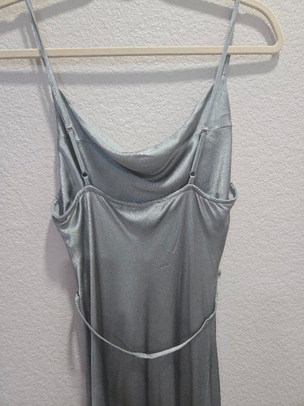 NWT Shona Joy La Lune Bias Cowl Midi Dress In Sage Size USA8 - Picture 10 of 15